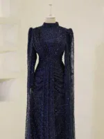 Couture Bonilla Modest Evening Dress