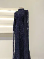 Couture Bonilla Modest Evening Dress