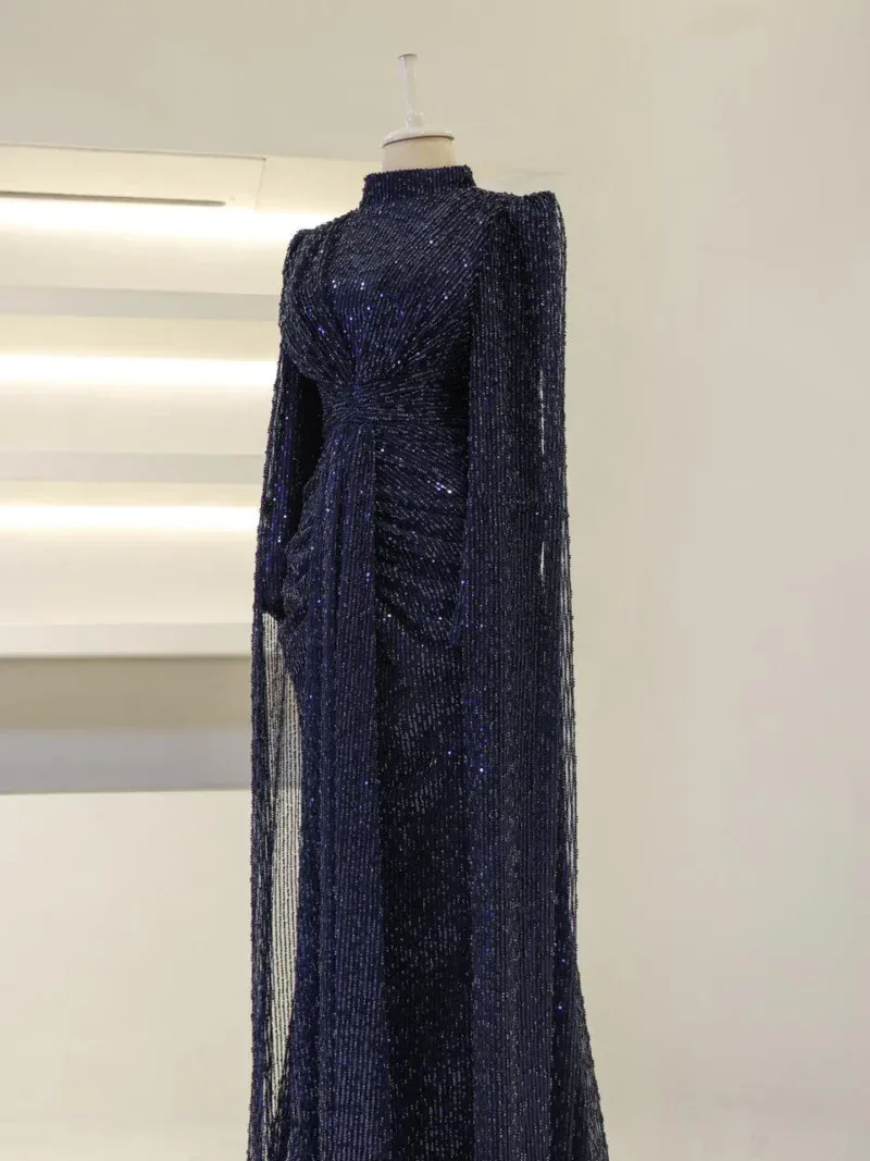 Couture Bonilla Modest Evening Dress