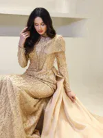 Couture Bowie Modest Evening Dress