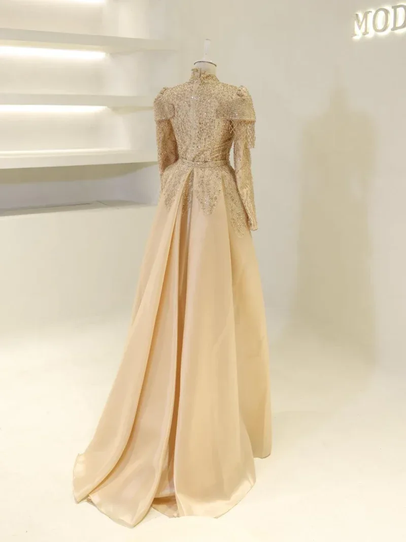 Couture Bowie Modest Evening Dress