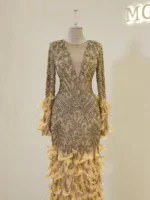Couture Bremen Modest Evening Dress
