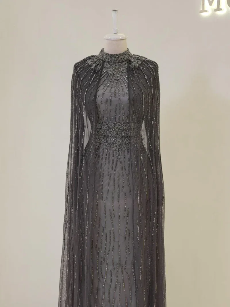 Couture Bukre Modest Evening Dress
