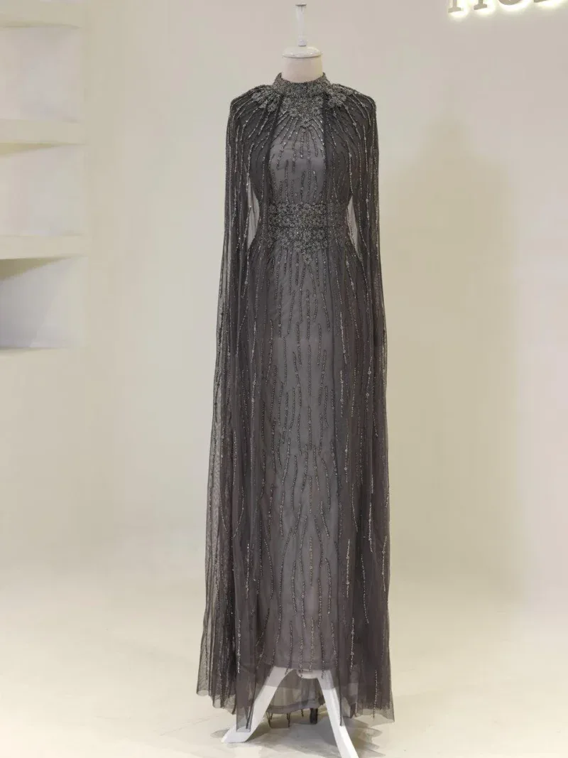 Couture Bukre Modest Evening Dress