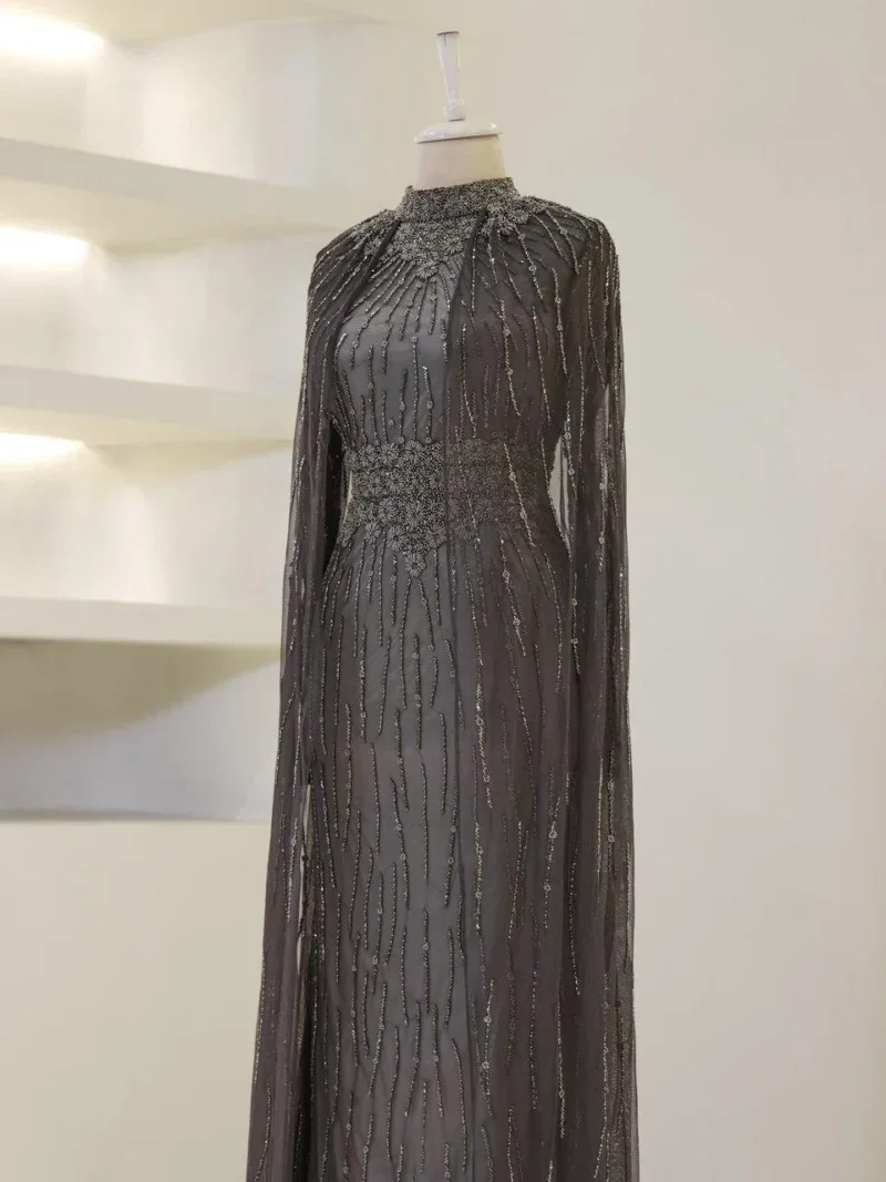 Couture Bukre Modest Evening Dress