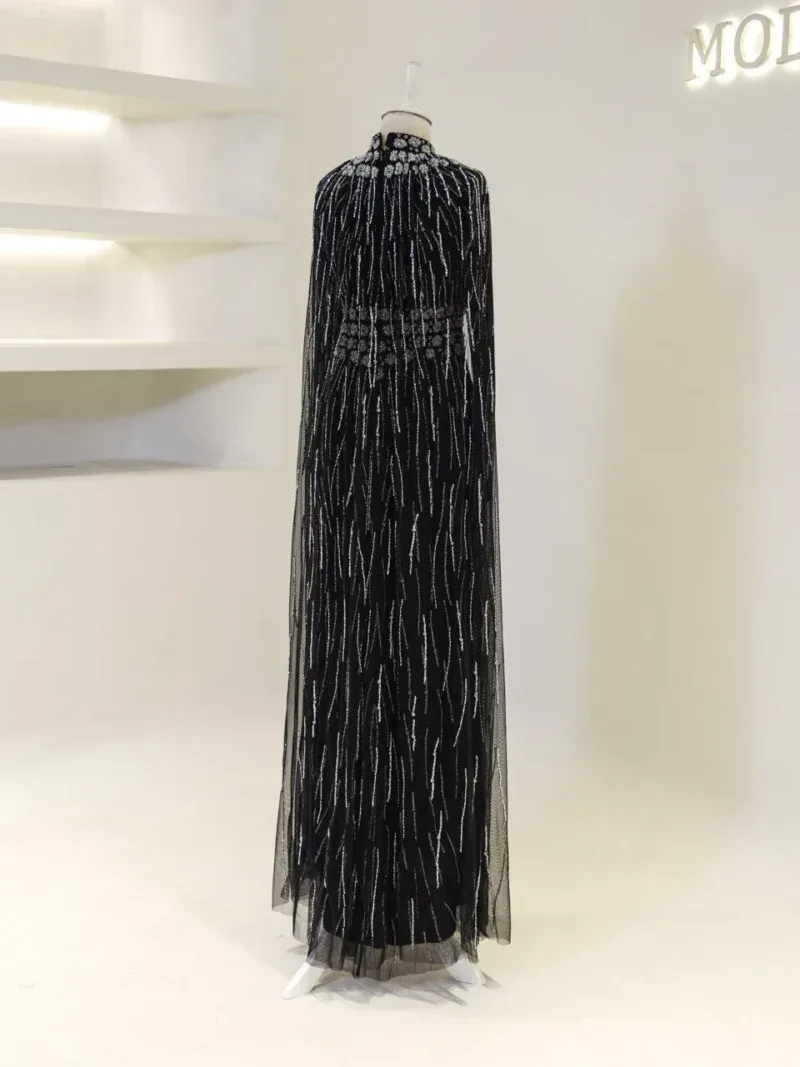 Couture Bukre Modest Evening Dress