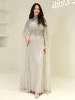 Couture Bukre Modest Evening Dress