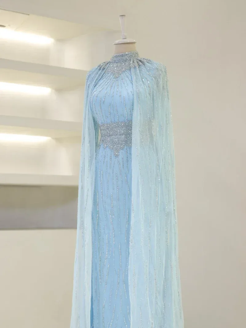 Couture Bukre Modest Evening Dress