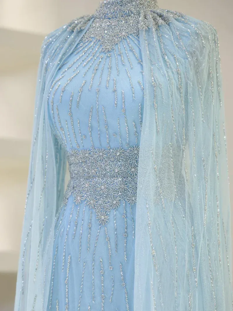Couture Bukre Modest Evening Dress