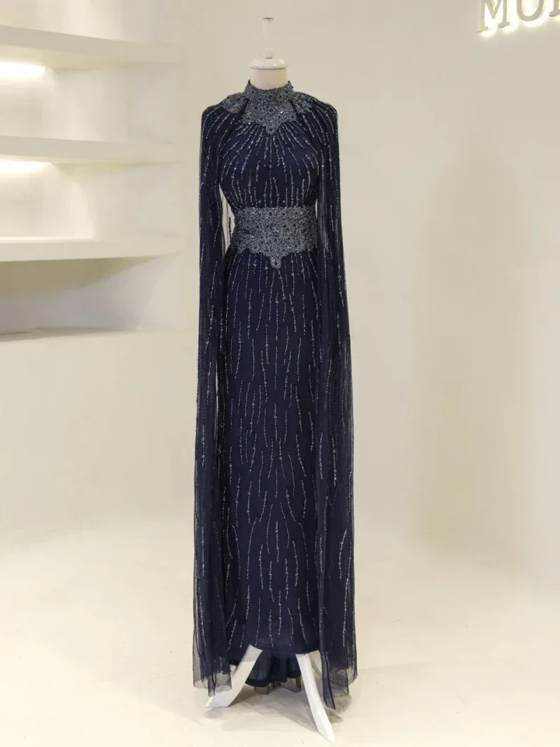 Couture Bukre Modest Evening Dress