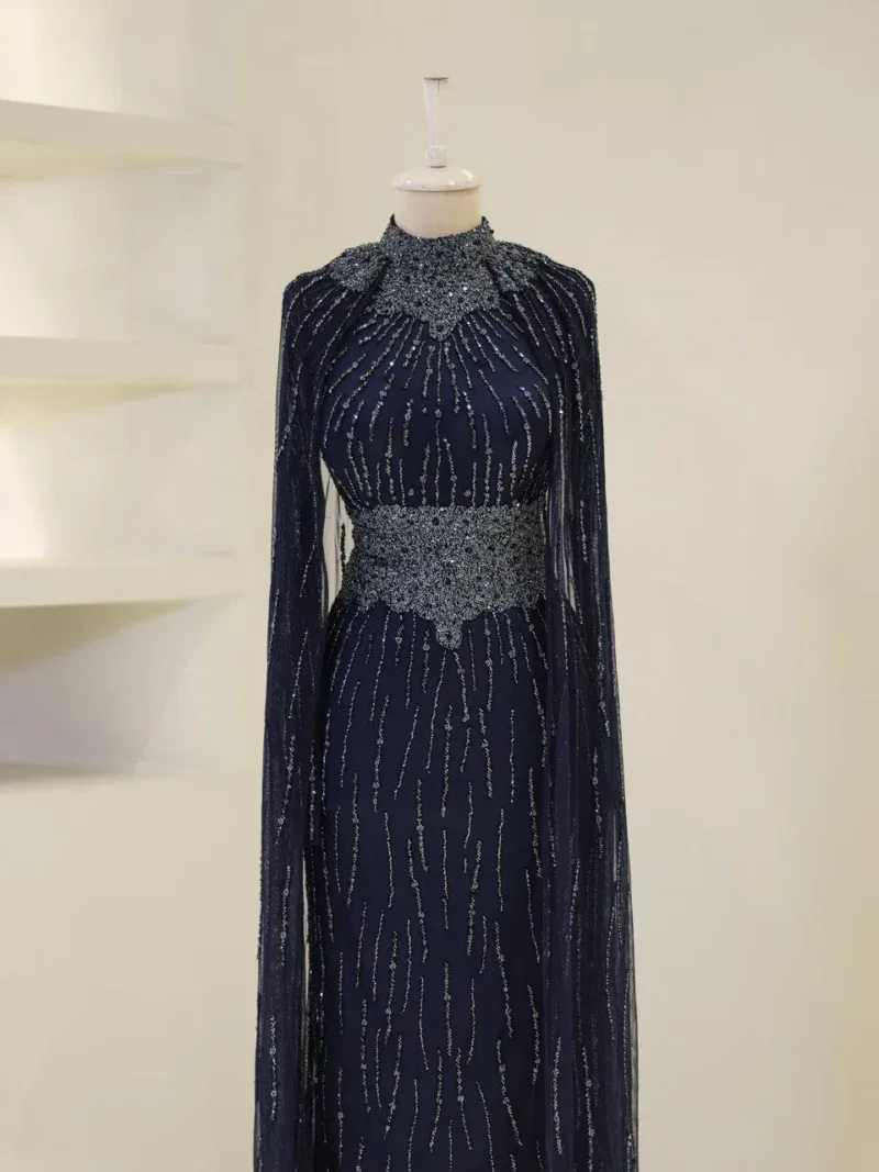 Couture Bukre Modest Evening Dress