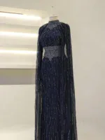 Couture Bukre Modest Evening Dress