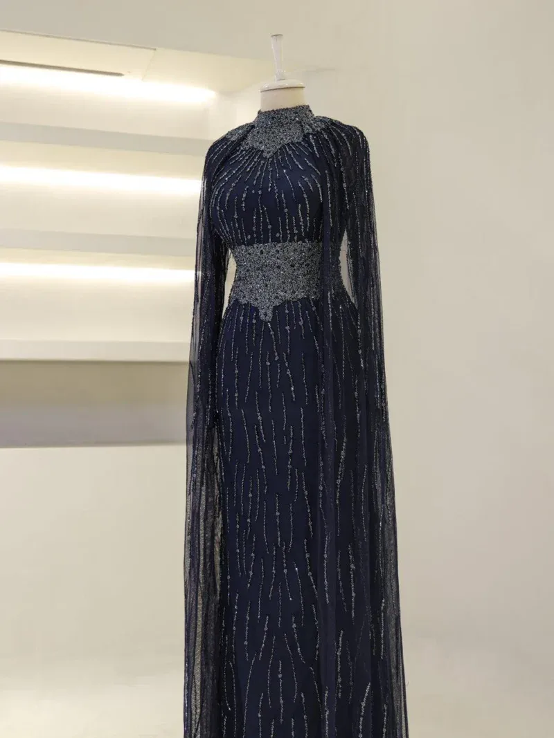 Couture Bukre Modest Evening Dress
