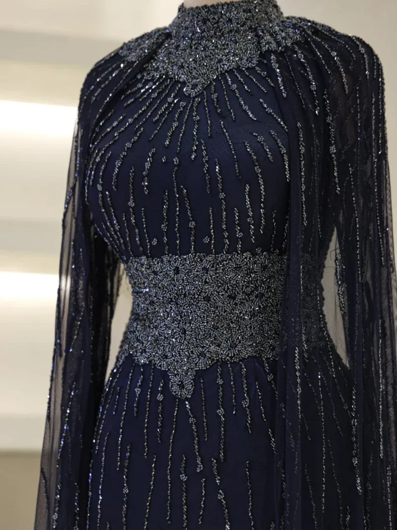 Couture Bukre Modest Evening Dress