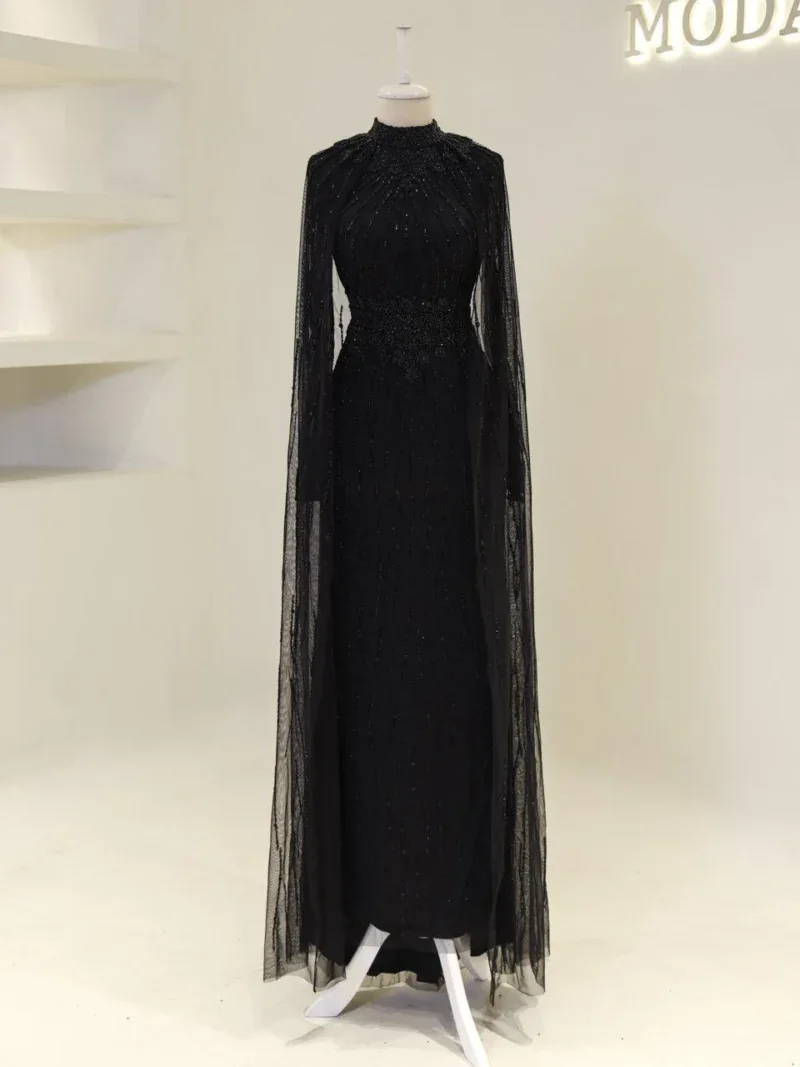 Couture Bukre Modest Evening Dress