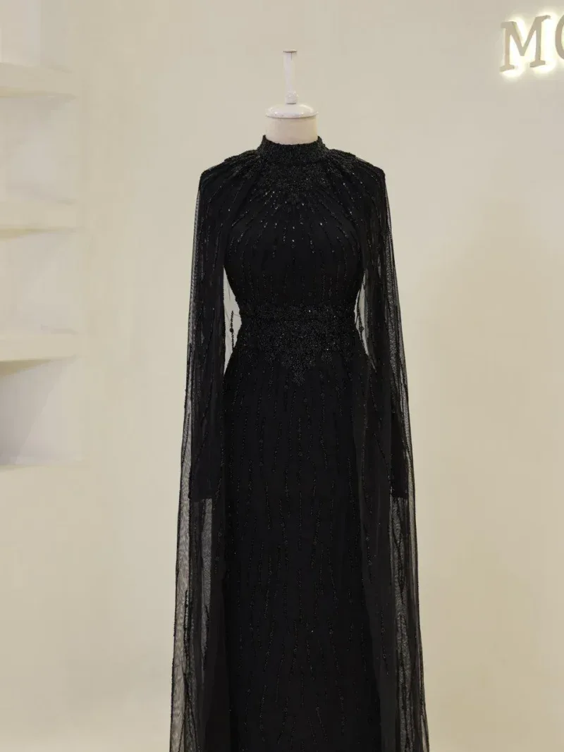 Couture Bukre Modest Evening Dress