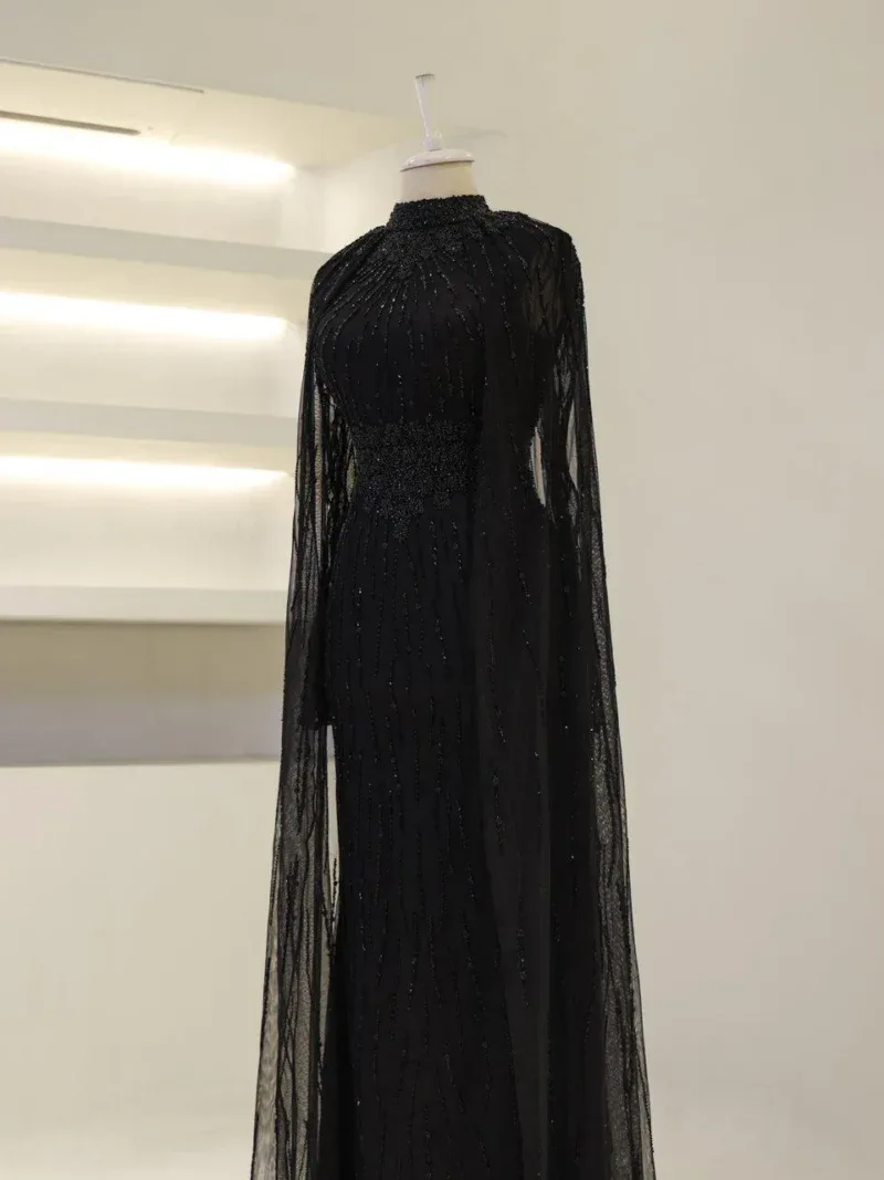 Couture Bukre Modest Evening Dress