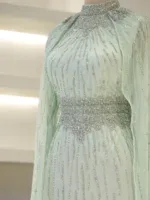 Couture Bukre Modest Evening Dress