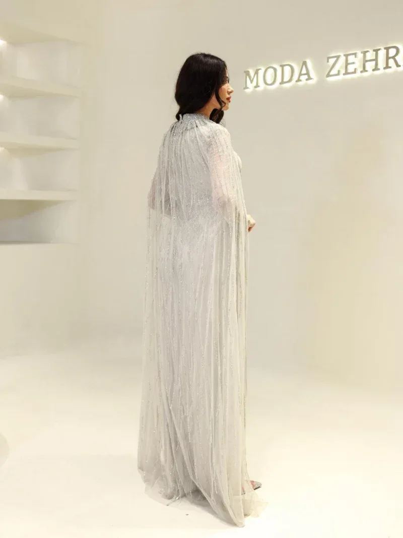 Couture Bukre Modest Evening Dress