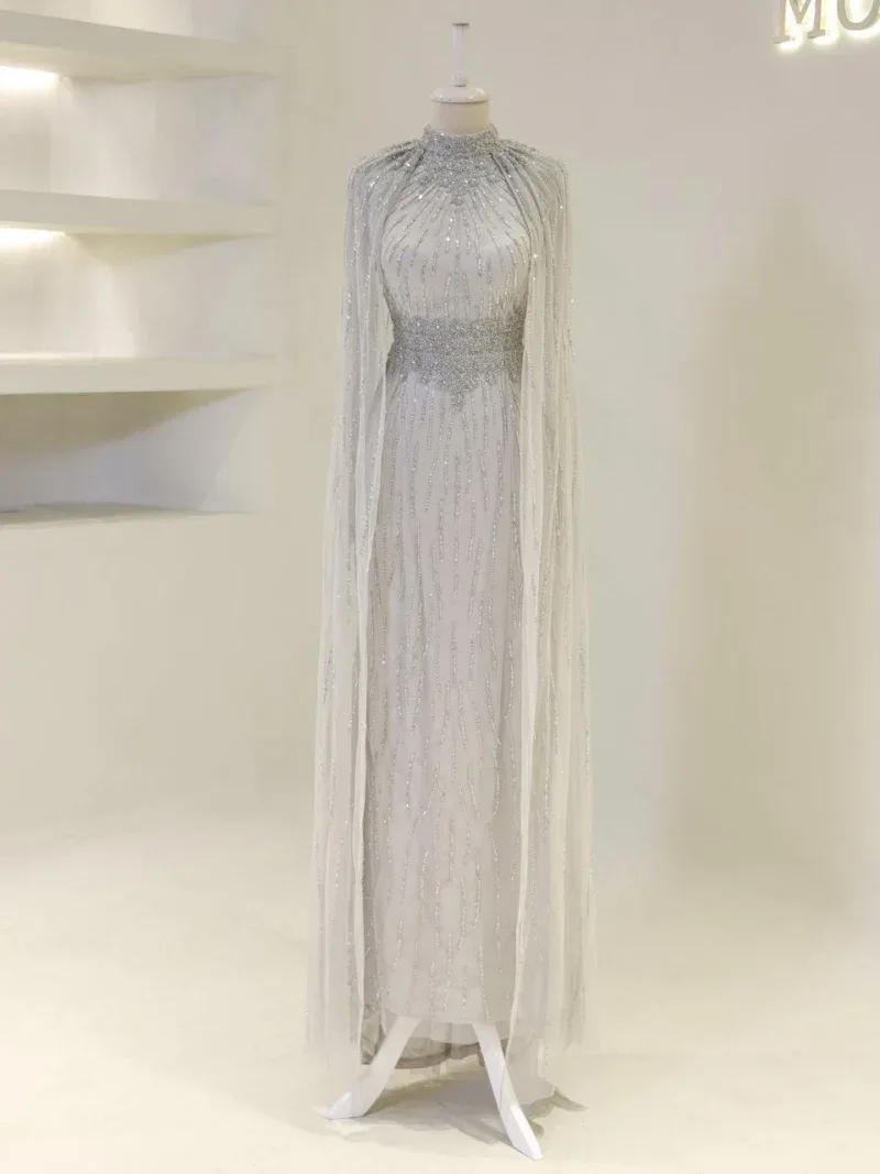 Couture Bukre Modest Evening Dress
