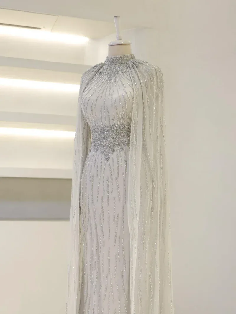 Couture Bukre Modest Evening Dress