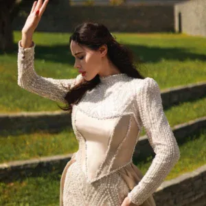 Couture Calina Modest Evening Dress