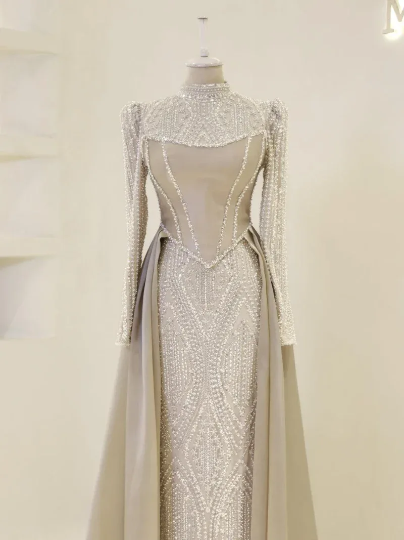 Couture Calina Modest Evening Dress