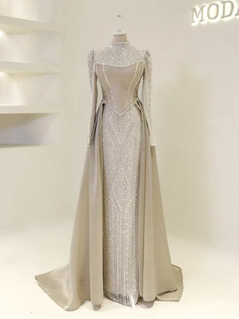 Couture Calina Modest Evening Dress