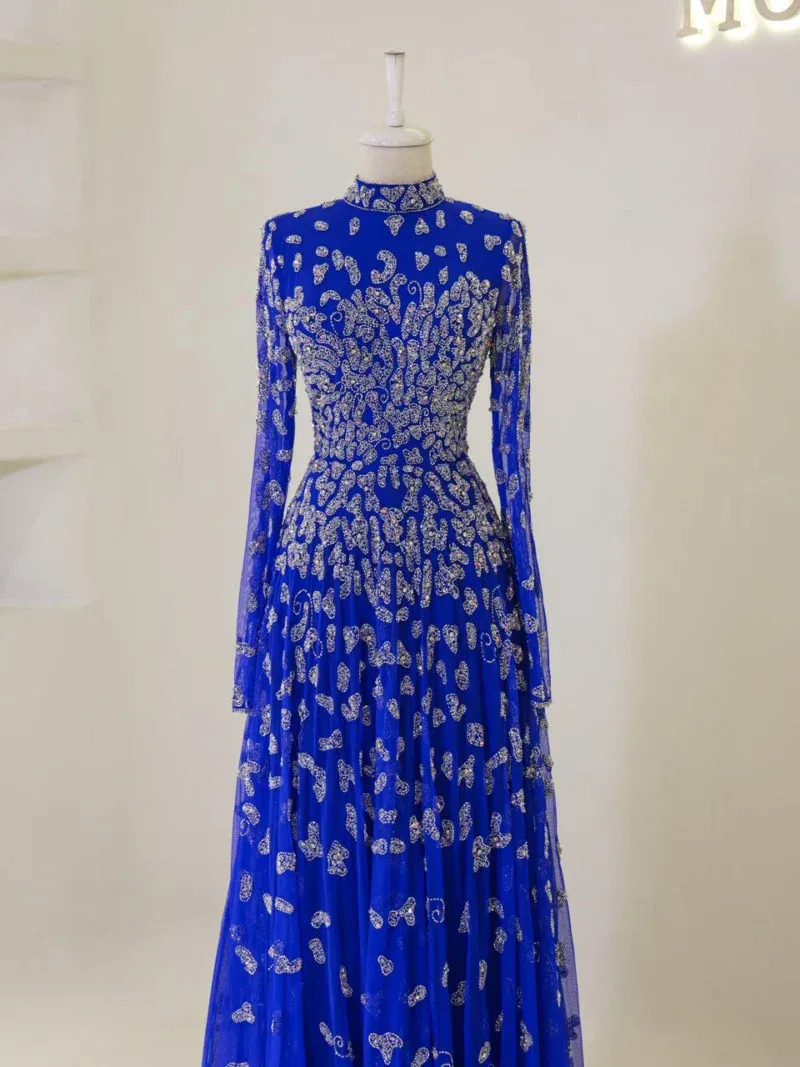 Couture Dakarai Modest Evening Dress