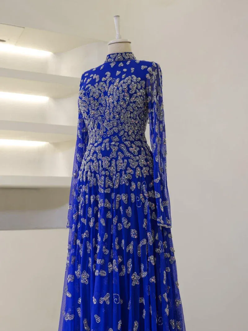 Couture Dakarai Modest Evening Dress