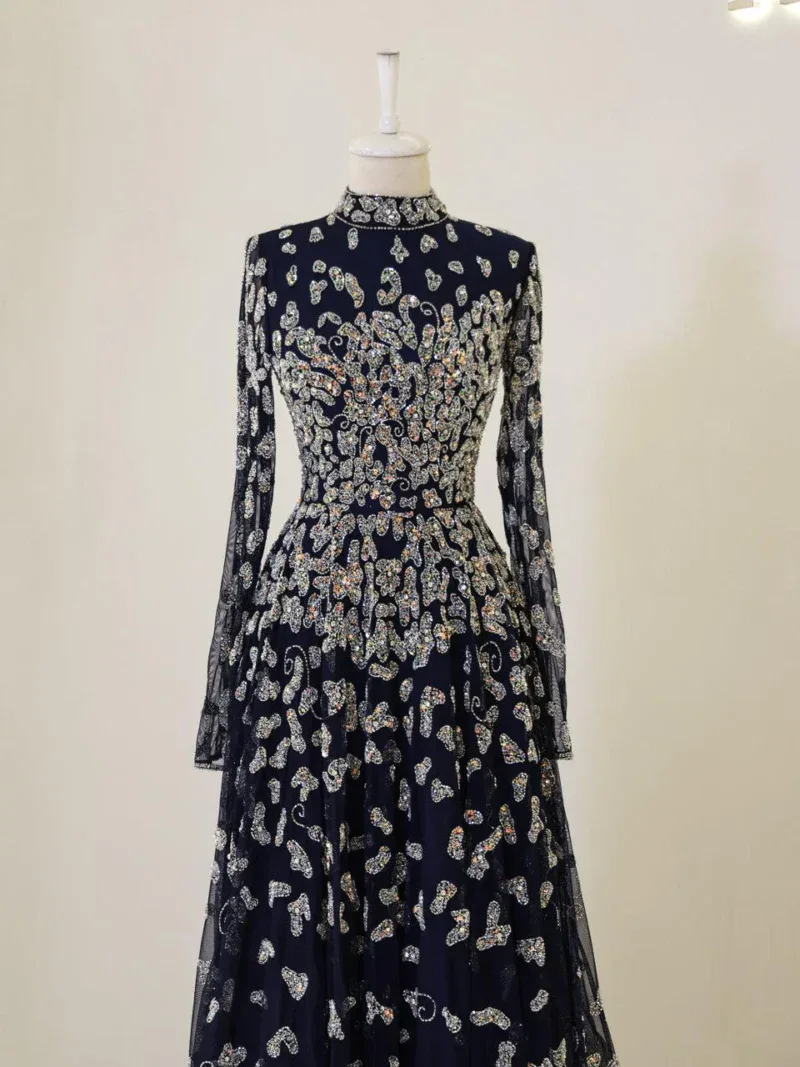 Couture Dakarai Modest Evening Dress