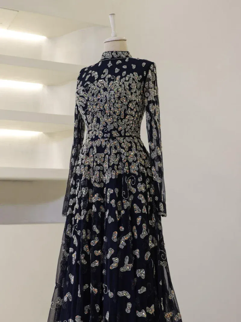 Couture Dakarai Modest Evening Dress