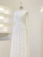 Couture Derel Modest Evening Dress