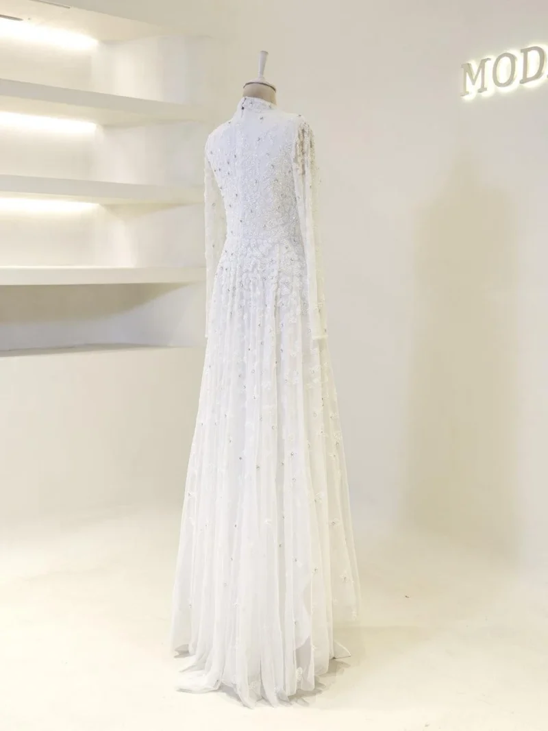 Couture Derel Modest Evening Dress