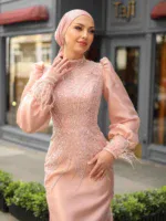 Couture Dilay Modest Evening Dress