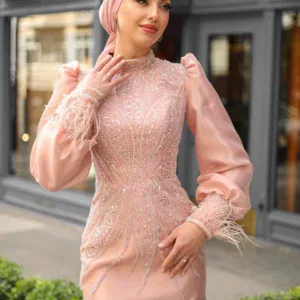 Couture Dilay Modest Evening Dress