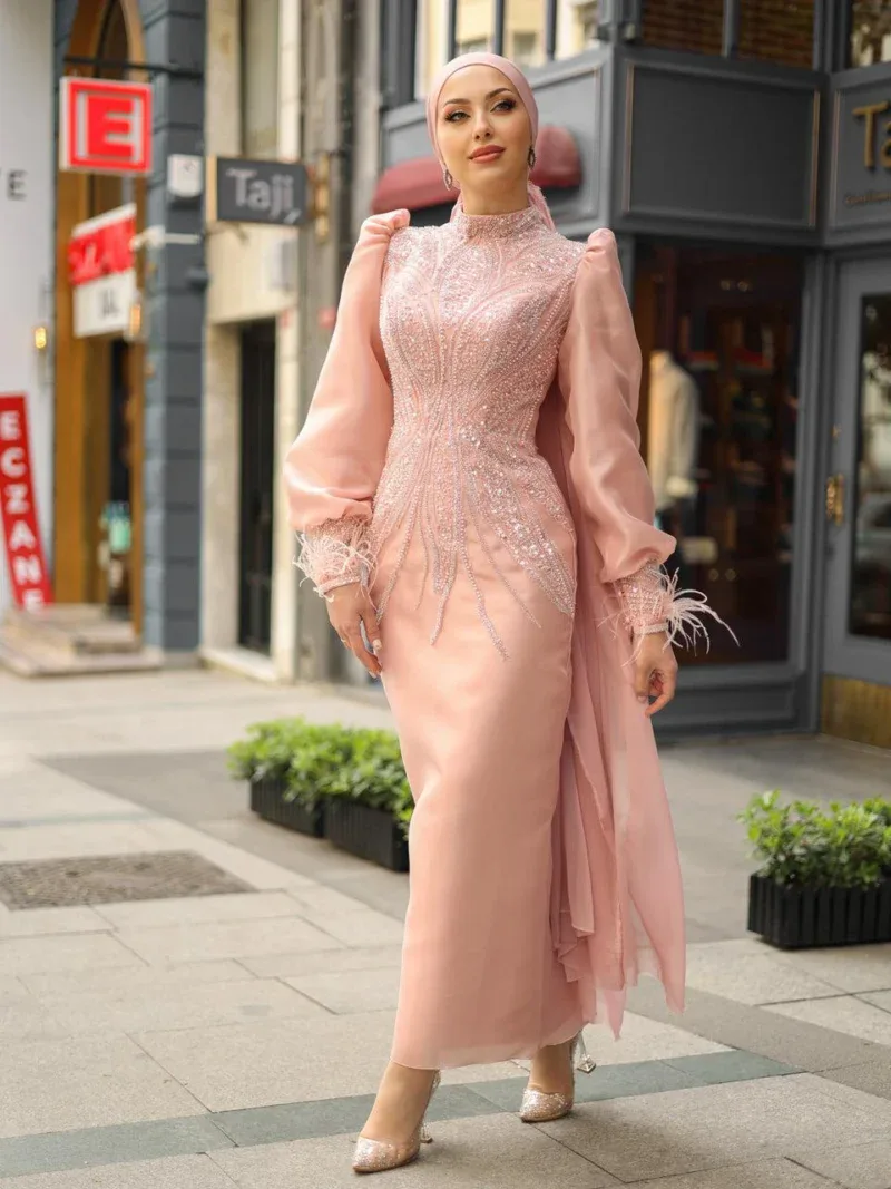 Couture Dilay Modest Evening Dress