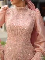 Couture Dilay Modest Evening Dress