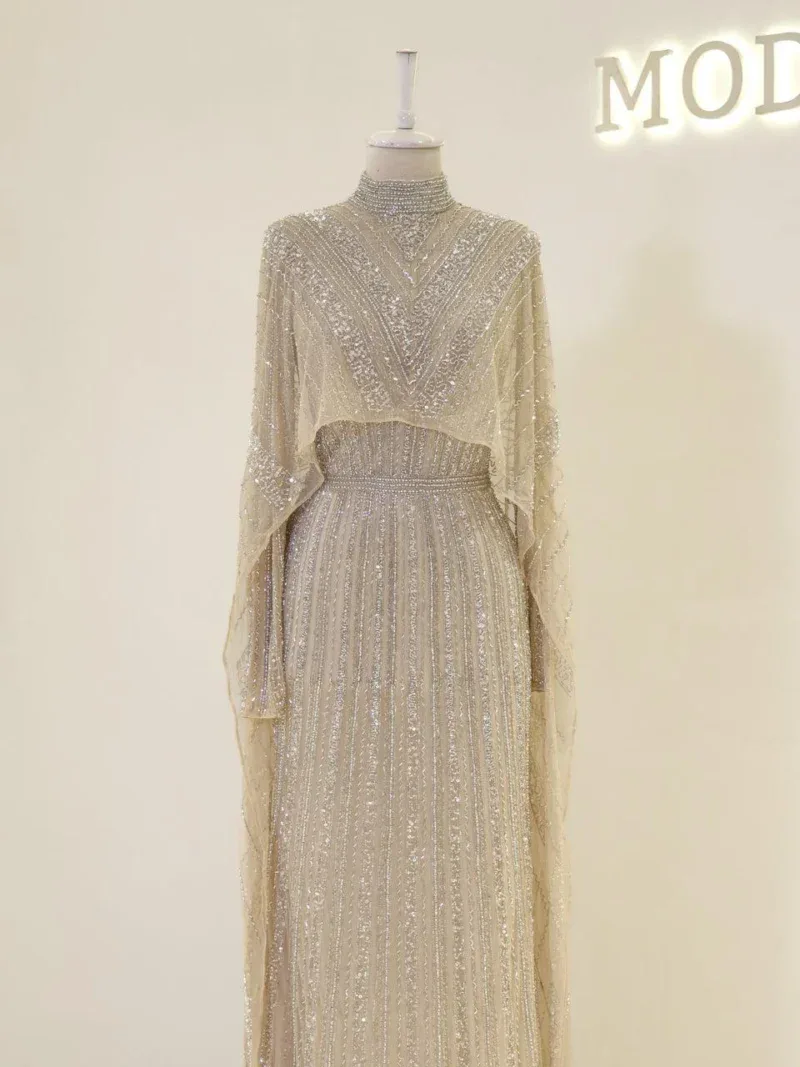 Couture Elaris Modest Evening Dress