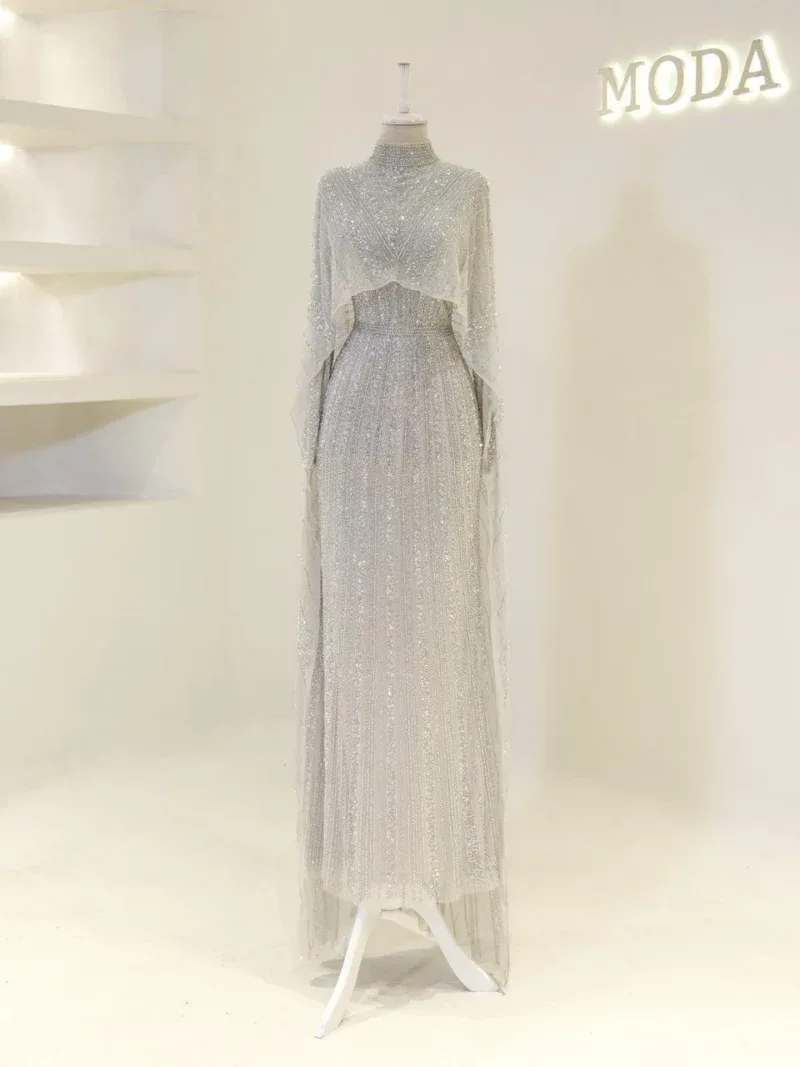 Couture Elaris Modest Evening Dress