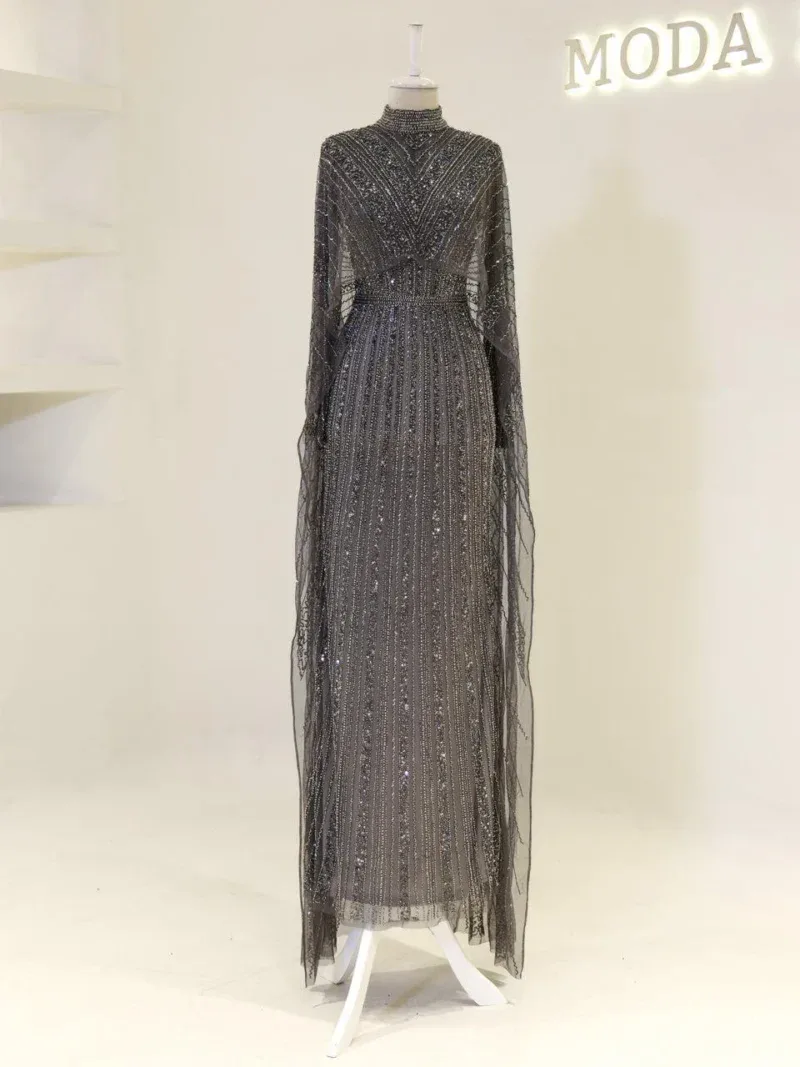 Couture Elaris Modest Evening Dress