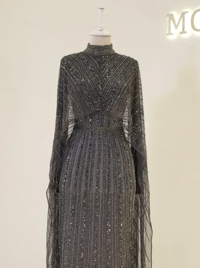 Couture Elaris Modest Evening Dress