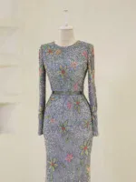 Couture Elina Modest Evening Dress