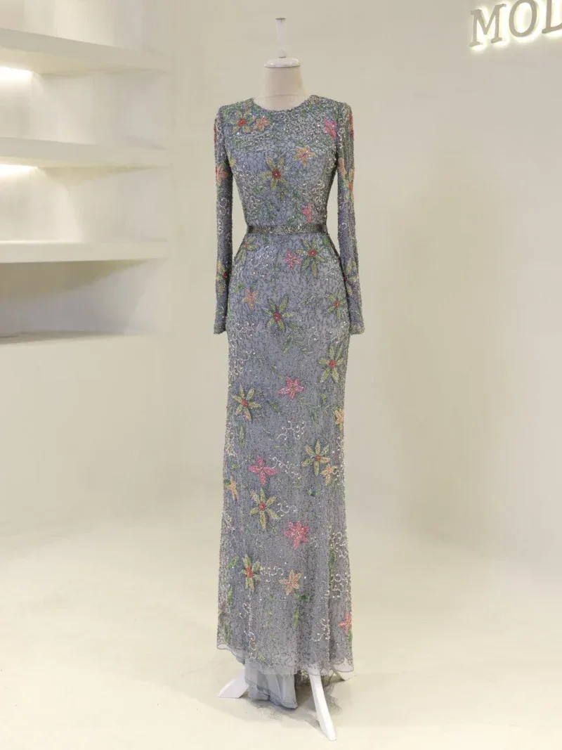 Couture Elina Modest Evening Dress