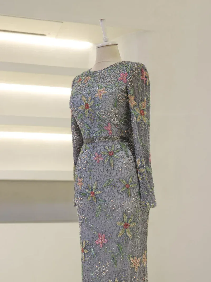 Couture Elina Modest Evening Dress