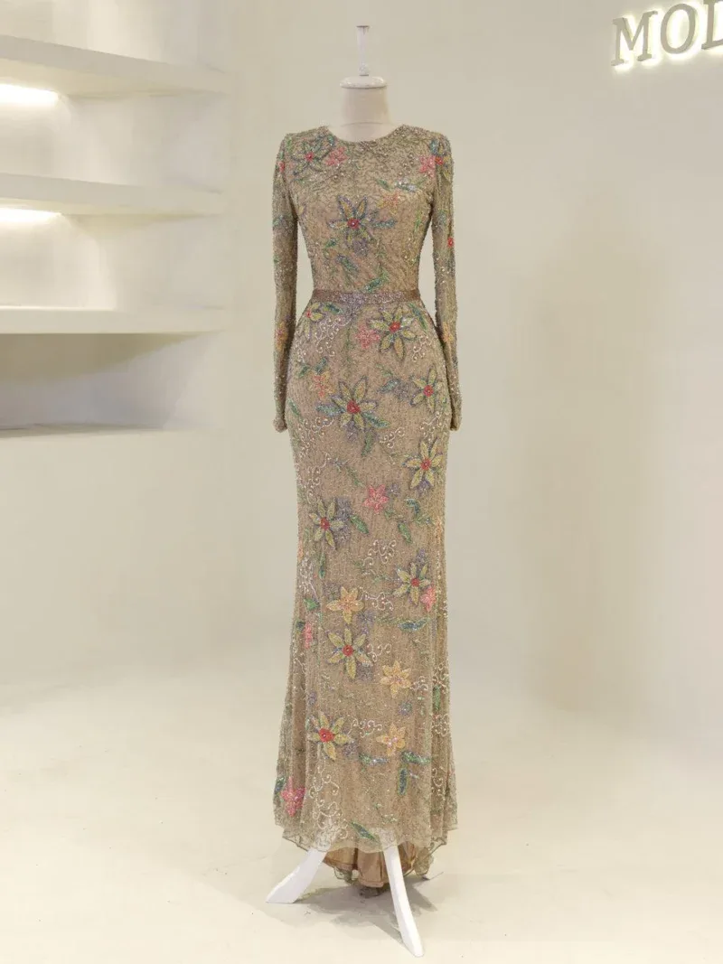 Couture Elina Modest Evening Dress