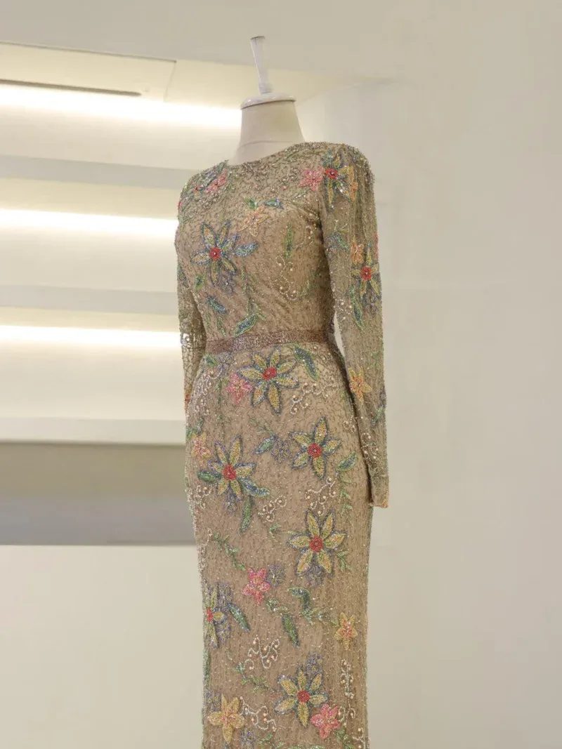 Couture Elina Modest Evening Dress