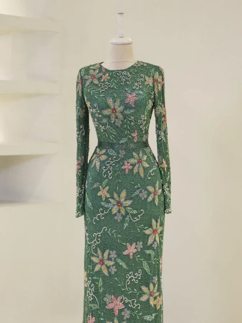 Couture Elina Modest Evening Dress