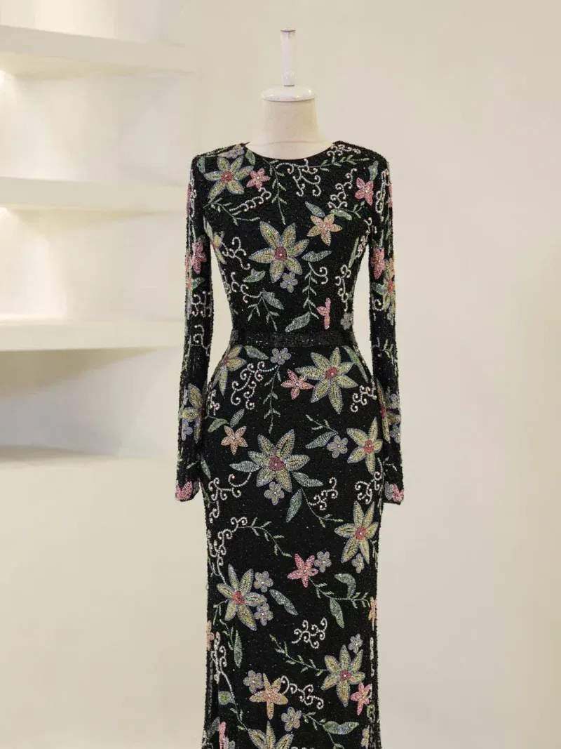 Couture Elina Modest Evening Dress