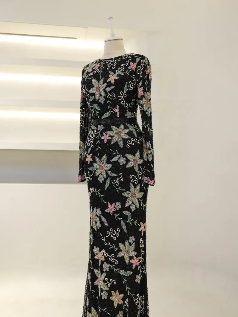 Couture Elina Modest Evening Dress